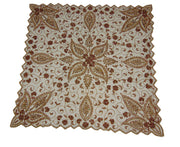 Net Embroidery Table Cover