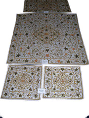 Oraganza zari Work Table Cover