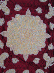 Dabca Embroidery Silk Table Cover
