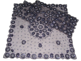 Silver Net Table Cover