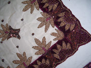 Organza With Velvet Table Cover