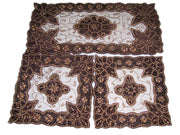 Net With Velvet Table Cover