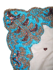 Net With Velvet Table Cover
