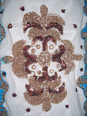 Net With Velvet Table Cover