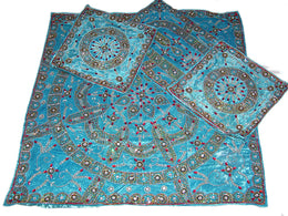 Blue Velvet Table Covers