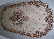 ROUND NET EMBROIDERY TABLE COVER (4 pcs set)