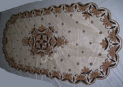 ROUND NET EMBROIDERY TABLE COVER (4 pcs set)