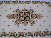 ROUND NET EMBROIDERY TABLE COVER (4 pcs set)