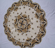 ROUND NET EMBROIDERY TABLE COVER (4 pcs set)