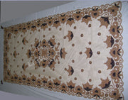 NET FABRIC EMBROIDERY TABLE COVER