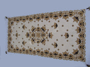 NET FABRIC EMBROIDERY TABLE COVER