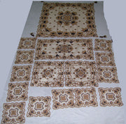 NET FABRIC EMBROIDERY TABLE COVER