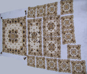 NET FABRIC EMBROIDERY TABLE COVER