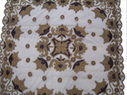 NET FABRIC EMBROIDERY TABLE COVER