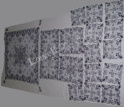 NET EMBROIDERY TABLE COVER (16 pcs set)