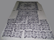 NET EMBROIDERY TABLE COVER (16 pcs set)