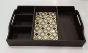 Wooden Caddy Crate with Handle