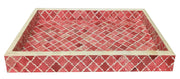 Mother of pearlVintage Handmade Serving Tray