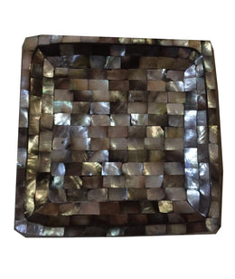 Mother of pearl Tray square