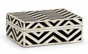 Rectangle Horn Bone Inlay Jewellery Box