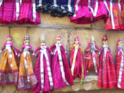 Indian Handicrafts Katputli Puppet Pair