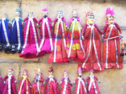 Indian Handicrafts Katputli Puppet Pair