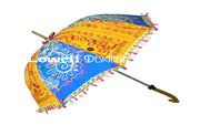 EMBROIDERY ETHNIC SUN UMBRELLA