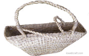 POT SHAPE BAMBOO BASKET