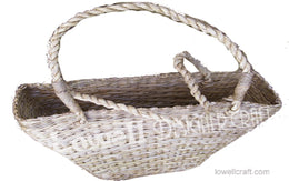 POT SHAPE BAMBOO BASKET