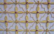 GOLDEN ZARI WORK JEWELERY BOX(8