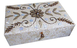 JEWELERY GIFT BOX WITH TRAY MIRROR(10