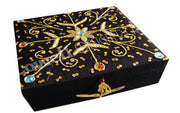 SQUARE DECORATIVE JEWELERY BOX(8