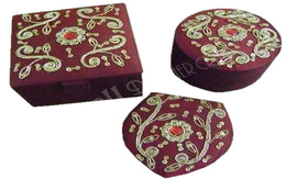 JEWELERY BOX WITH COMPACT MIRROR