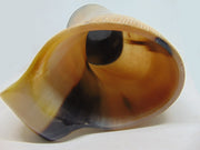 carved Viking Drinking Horn Mug