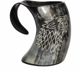 Wolf Horn Mug horn Bone Beer Mug