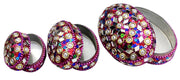 ETHNIC GLITTER WORK BEADED JEWELERY BOXES LAC ITEM