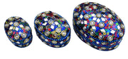 ETHNIC GLITTER WORK BEADED JEWELERY BOXES LAC ITEM