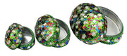 ETHNIC GLITTER WORK BEADED JEWELERY BOXES LAC ITEM