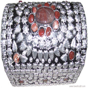 DECORATED LAC WOODEN JEWELERY BOX