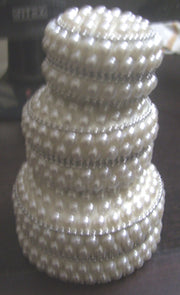PEARL BEAD LAC BOXES