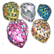 GLITTER HEART SHAPE LAC BOXES