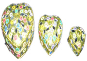 GLITTER HEART SHAPE LAC BOXES