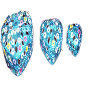 GLITTER HEART SHAPE LAC BOXES