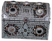 AGATE STONE DECORATED  LAC MDF WOOD BOX