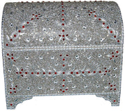 AGATE STONE DECORATED  LAC MDF WOOD BOX