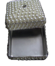 SQUARE SHAPE PEARL LAC BOXES