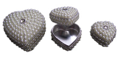 PEARL HEART SHAPE LAC BOXES