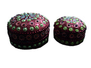 LAC WITH FLOWER DECORATION GIFT BOX SET