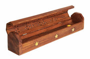 WOODEN INCENSE STICK HOLDER