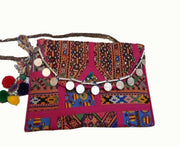 MEDIUM SIZE BANJARA CLUTCH BAG WITH NECKLACE